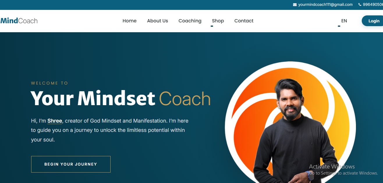 Professional Coaching Site